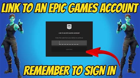 how to sign in epic games on fortnite